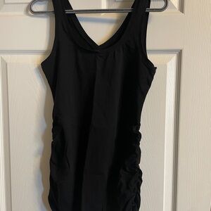 Black Maternity Tank Top